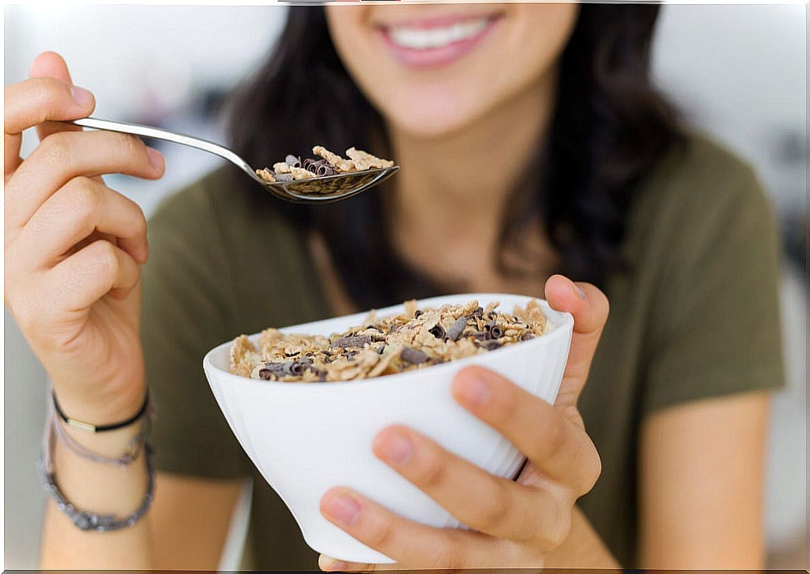 Bowl with seeds