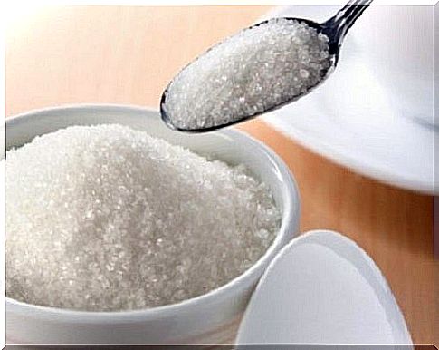 Harmful foods: white sugar