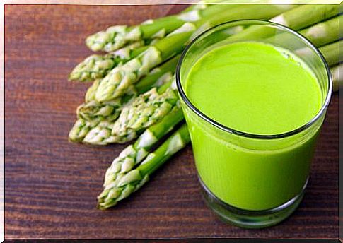 Drink made from asparagus