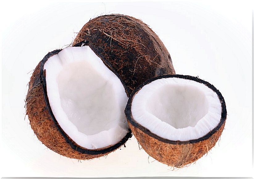 Coconuts, coconut cream