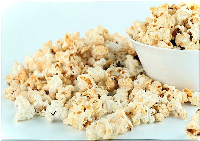 Popcorn is very healthy as well as delicious.