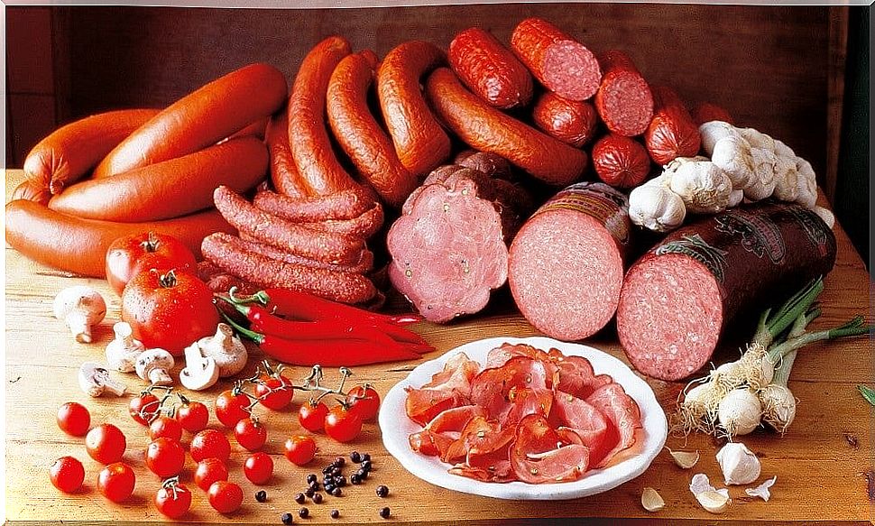 Sausages of animal origin, listeriosis