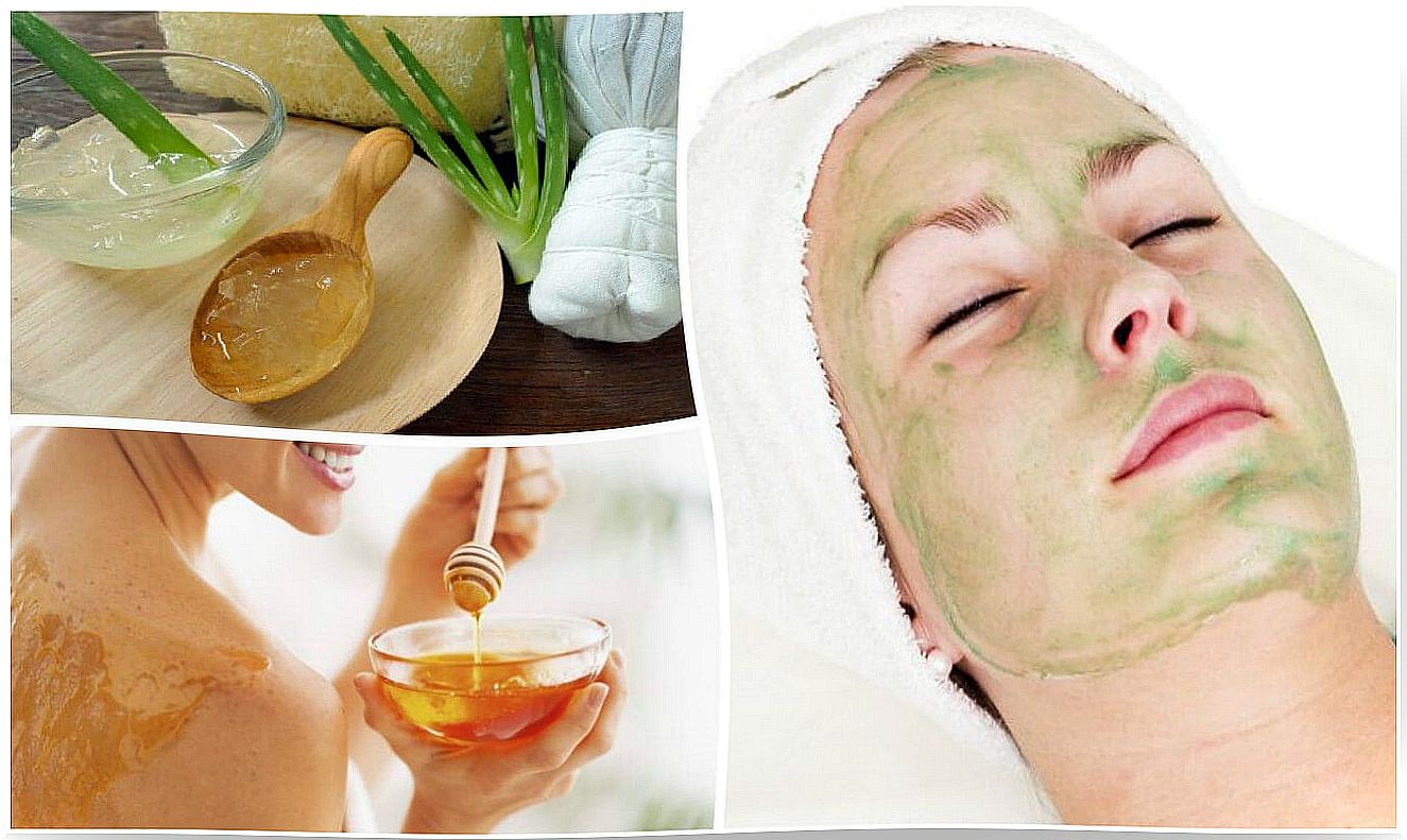 How to fight acne with an aloe vera and honey mask